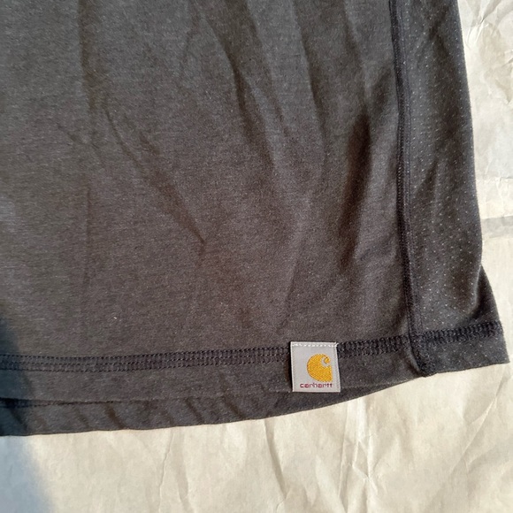 Carhartt Men's Charcoal Tee - Picture 4 of 8